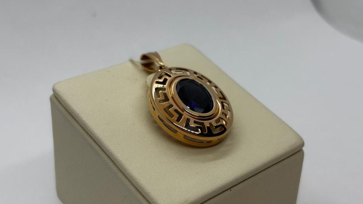 ПОДВЕСКА С КАМНЕМ (Au 585)