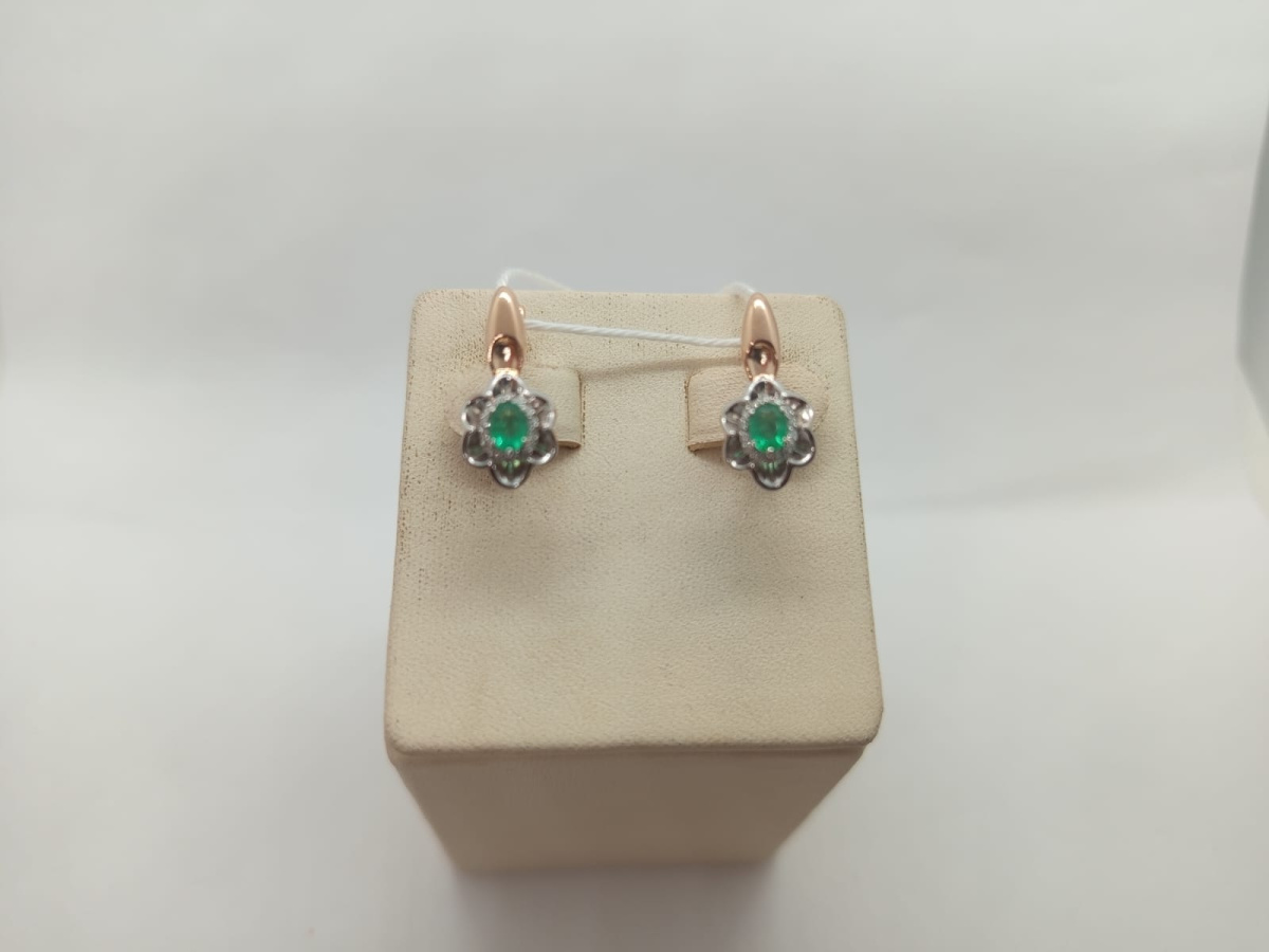 СЕРЬГИ БРИЛЛИАНТ (Au 585)