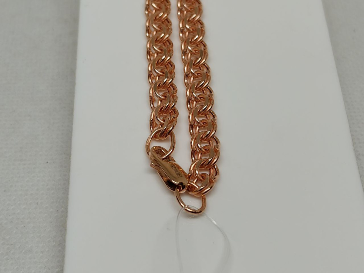 ЦЕПЬ ПУСТОТЕЛАЯ Бисмарк (Au 585)