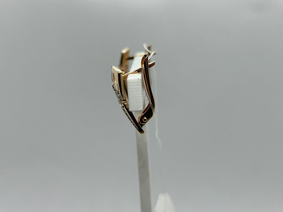 СЕРЬГИ С КАМНЯМИ (Au 585)