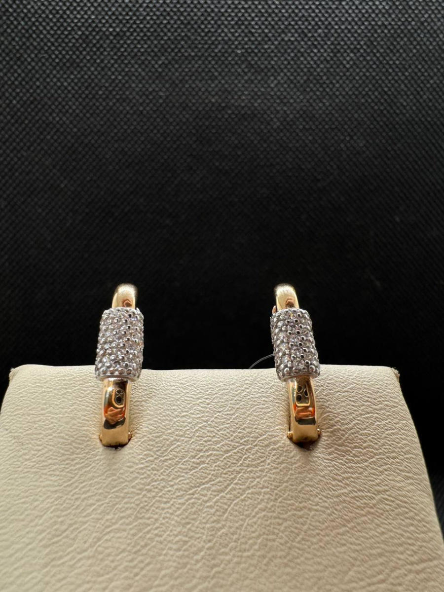 СЕРЬГИ С КАМНЯМИ (Au 585)