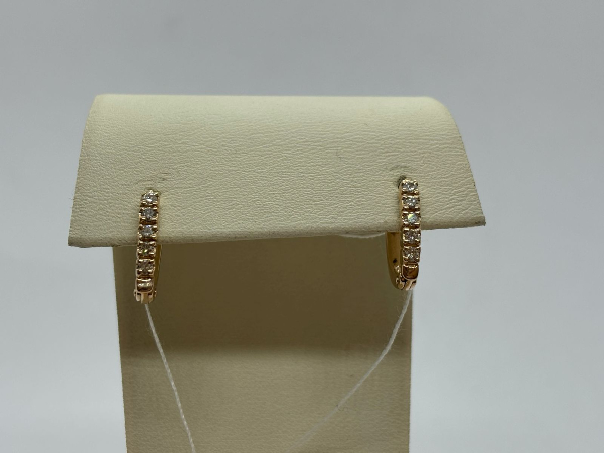 СЕРЬГИ БРИЛЛИАНТ (Au 585)