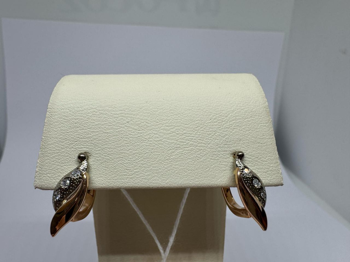 СЕРЬГИ БРИЛЛИАНТ (Au 585)