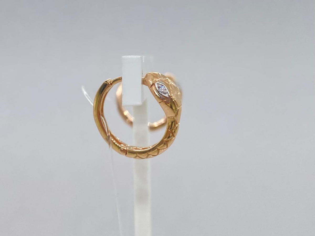 СЕРЬГИ С КАМНЯМИ (Au 585)