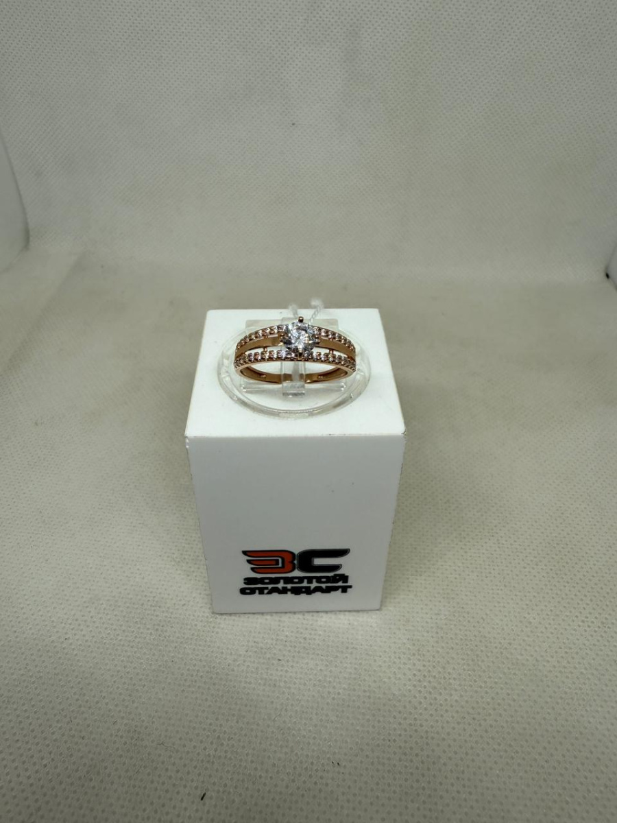 КОЛКМИ585 КОЛЬЦО С КАМНЯМИ (Au 585)