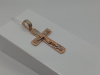 ПОДКБК585 ПОДВЕСКА КРЕСТ БЕЗ КАМНЯ (Au 585)