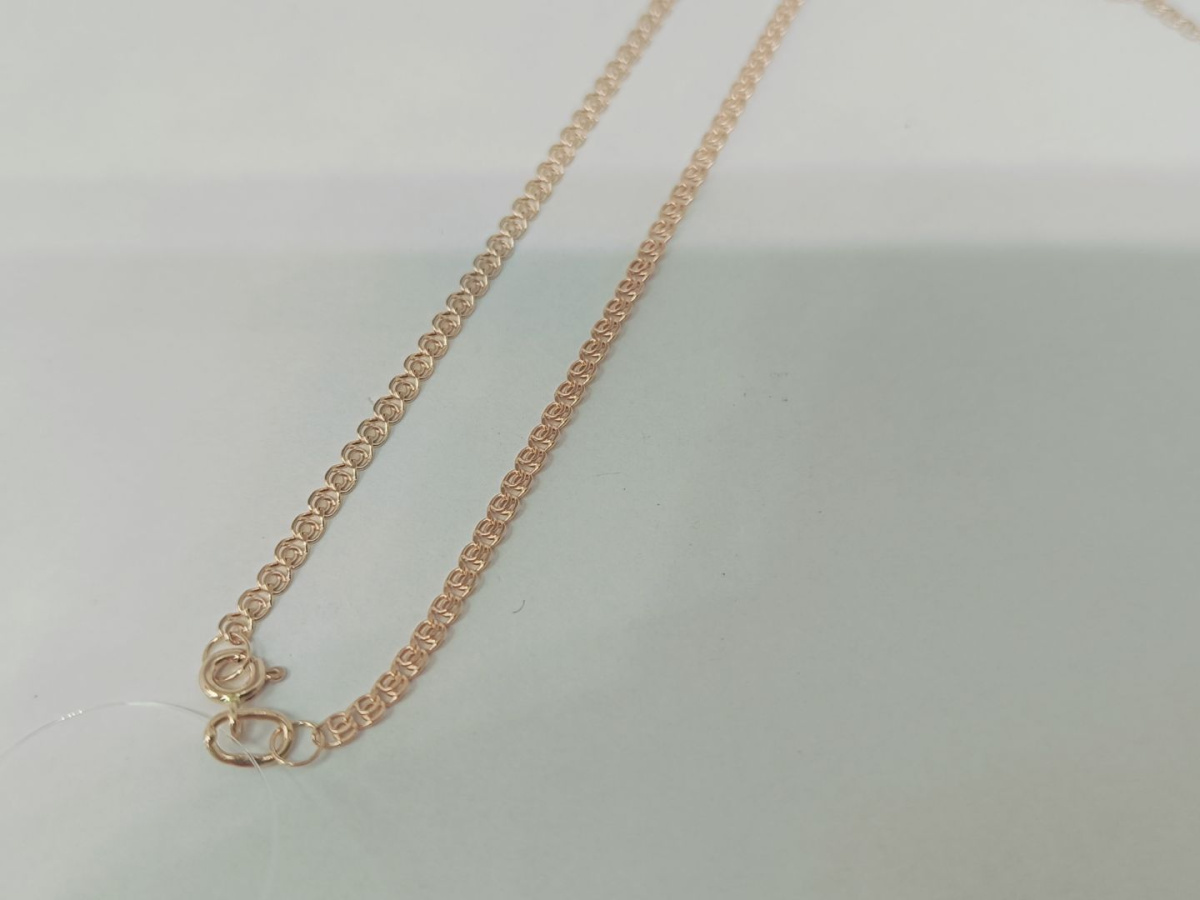 ЦЕПЬ ПУСТОТЕЛАЯ Лав (Au 585)