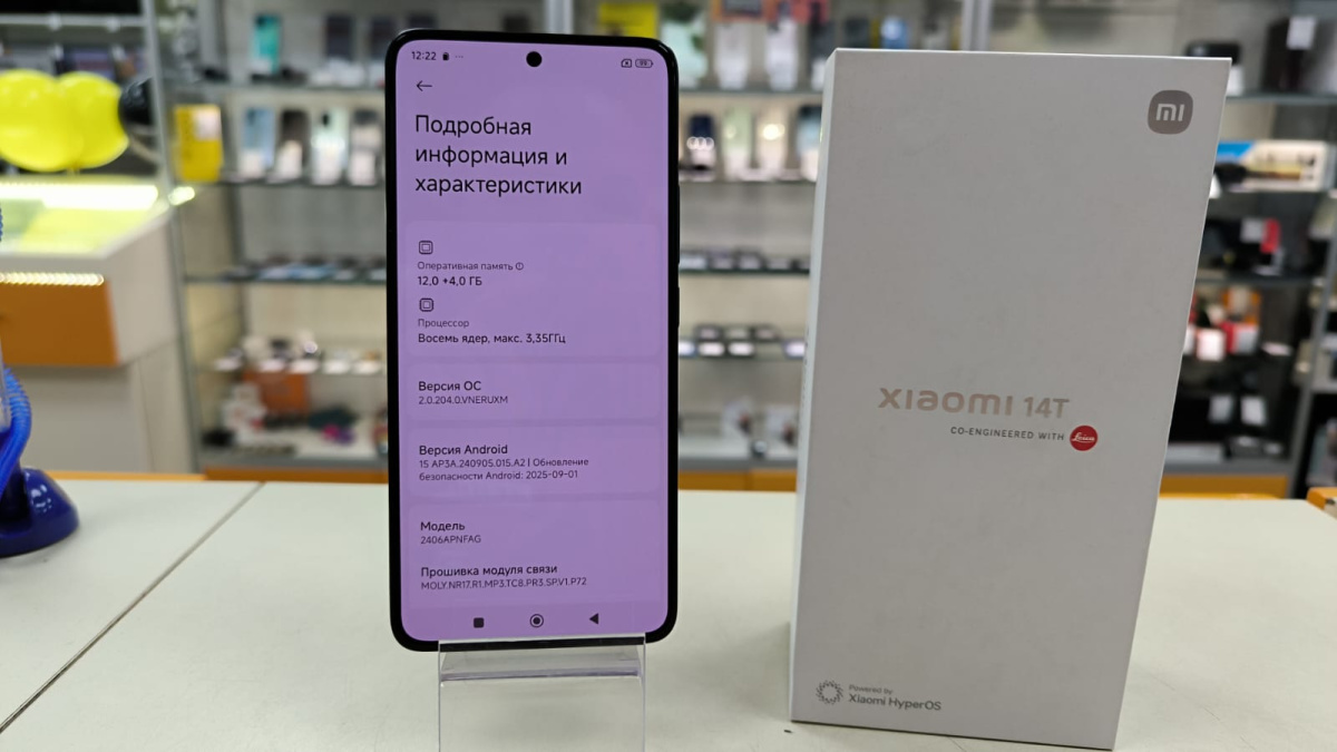 Смартфон Xiaomi 14T 12/256Gb
