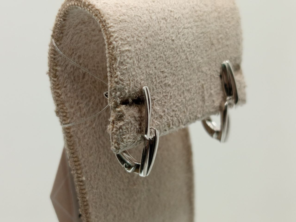 СЕРЬГИ БРИЛЛИАНТ (Ag 925)