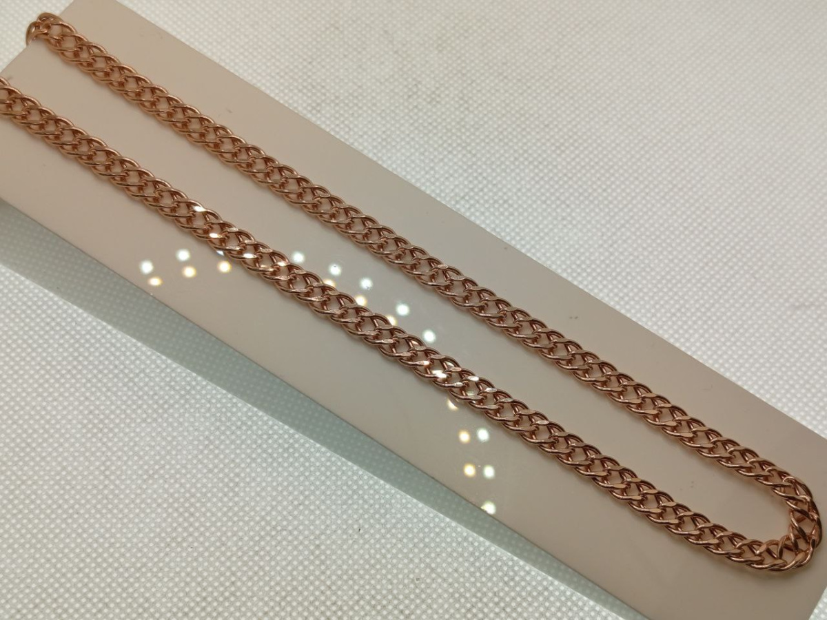 НЦ 12-076ПГ ЦЕПЬ ПУСТОТЕЛАЯ Ромб двойной (Au 585)