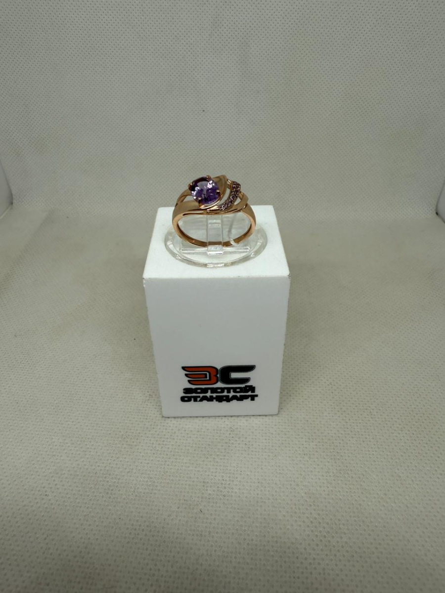 КОЛКМИ585 КОЛЬЦО С КАМНЯМИ (Au 585)