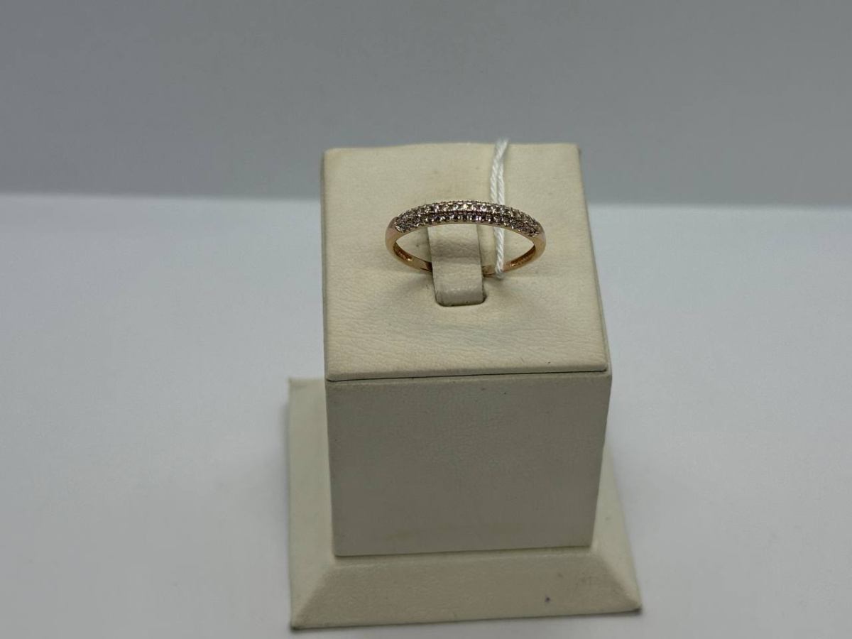 КОЛКМИ585 КОЛЬЦО С КАМНЯМИ (Au 585)