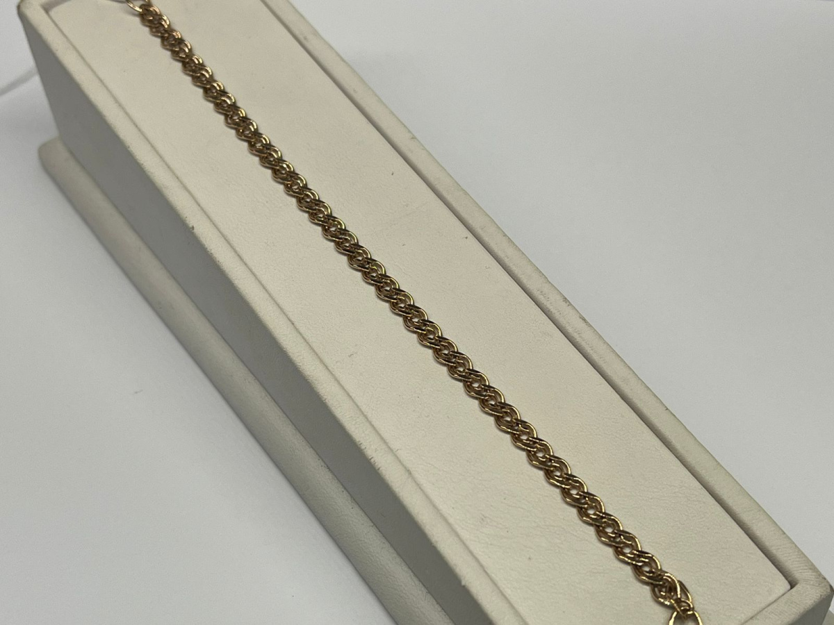 БРАСЛЕТ ПОЛНОВЕСНЫЙ Нона Au 585