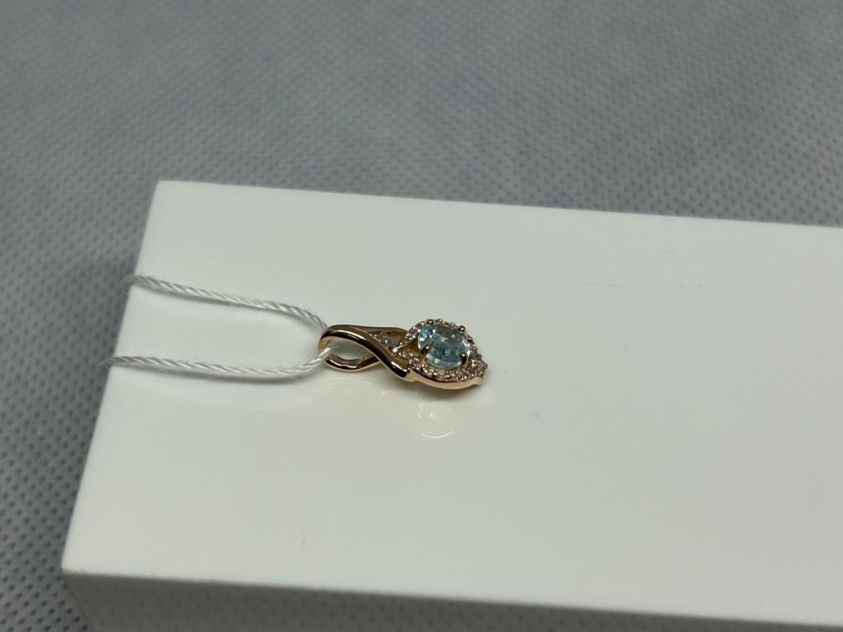 ПОДВЕСКА С КАМНЯМИ (Au 585)