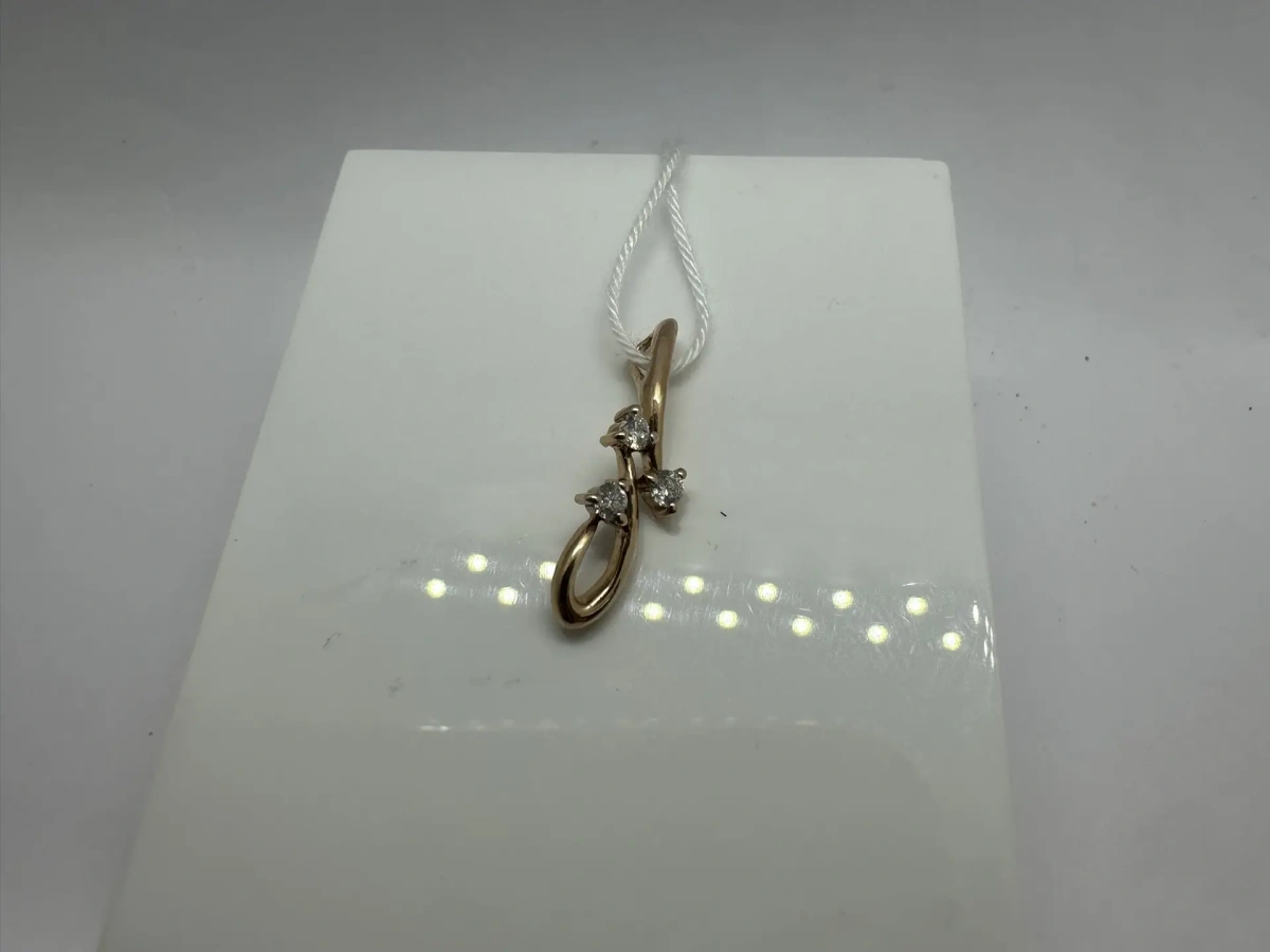 ПОДВЕСКА БРИЛЛИАНТ Au 585