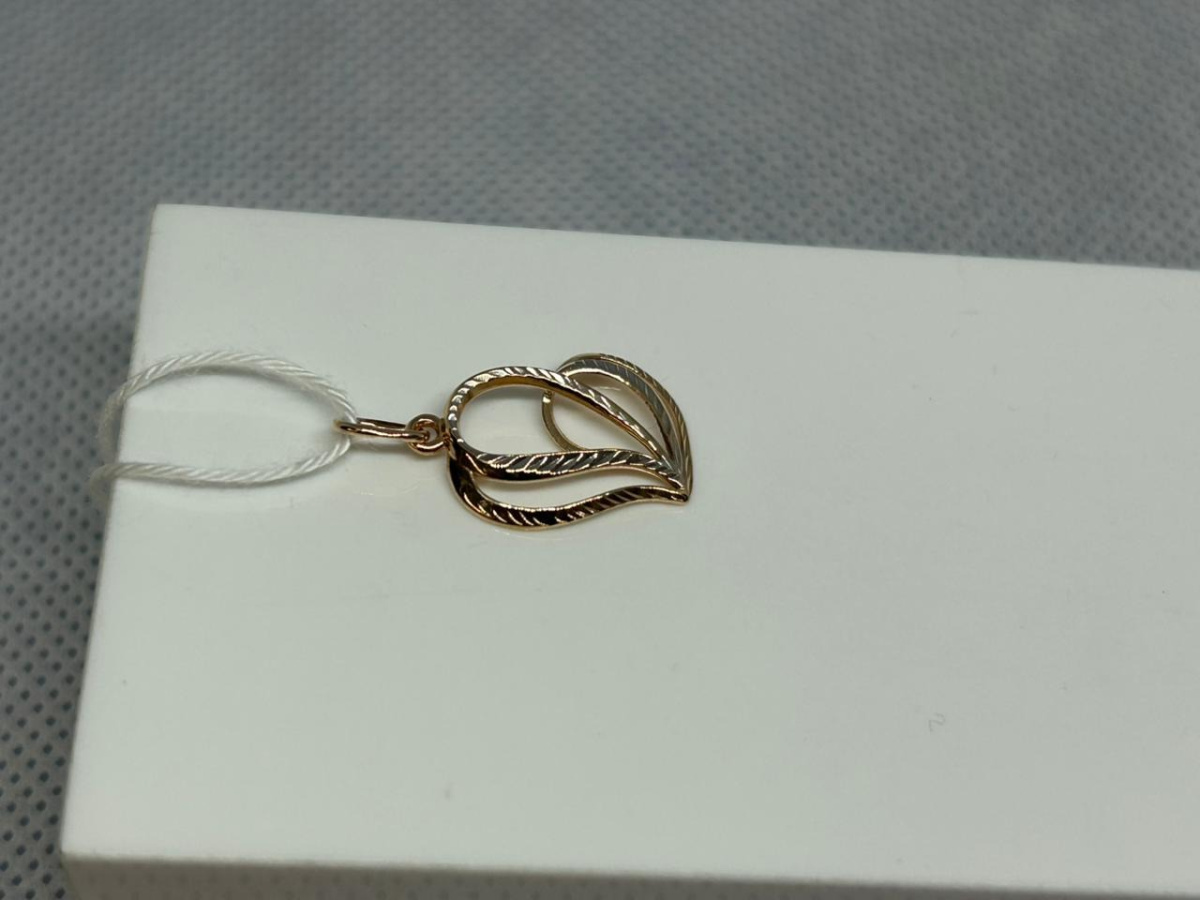 ПОДВЕСКА БЕЗ КАМНЯ Au 585 ПОДВЕСКА БЕЗ КАМНЯ Au 585