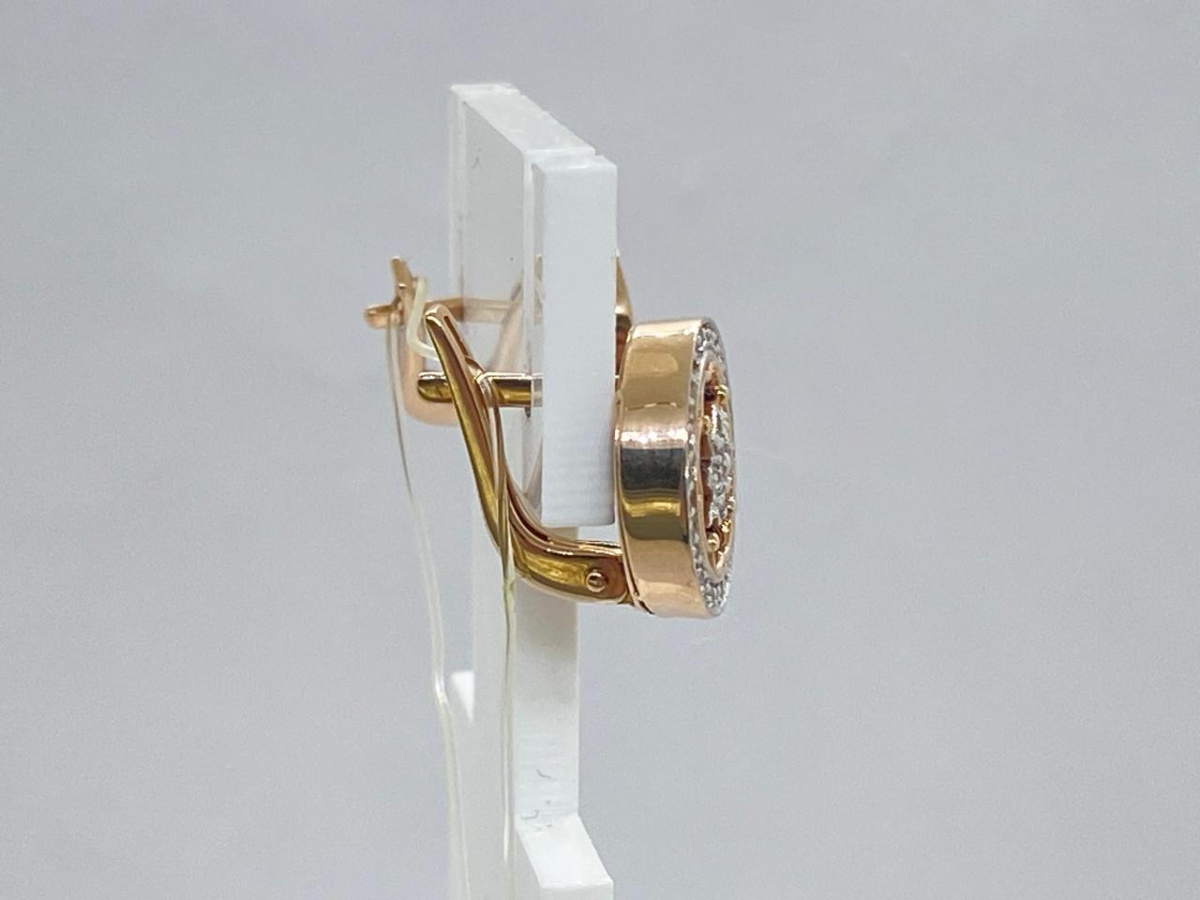 СЕРЬГИ С КАМНЯМИ (Au 585)