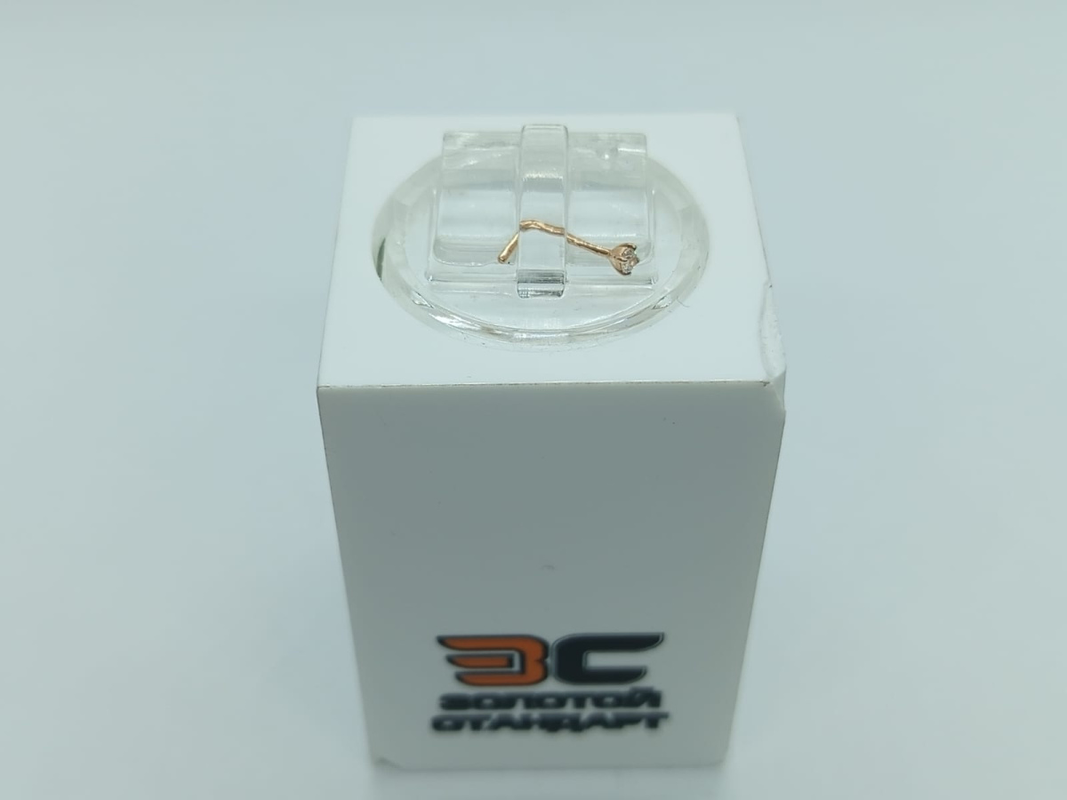 ПИРСИНГ С КАМНЕМ (Au 585)