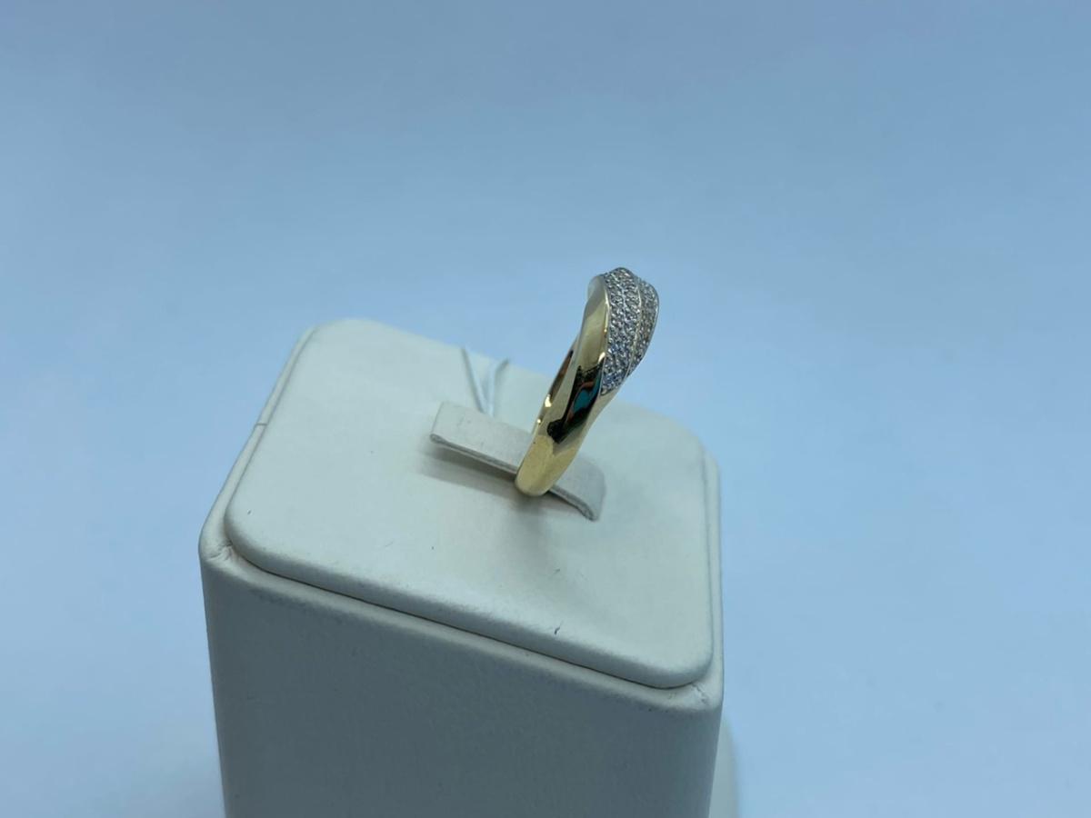 КОЛКМИ585 КОЛЬЦО С КАМНЯМИ (Au 585)