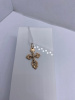 ПОДВЕСКА КРЕСТ БЕЗ КАМНЯ (Au 585)