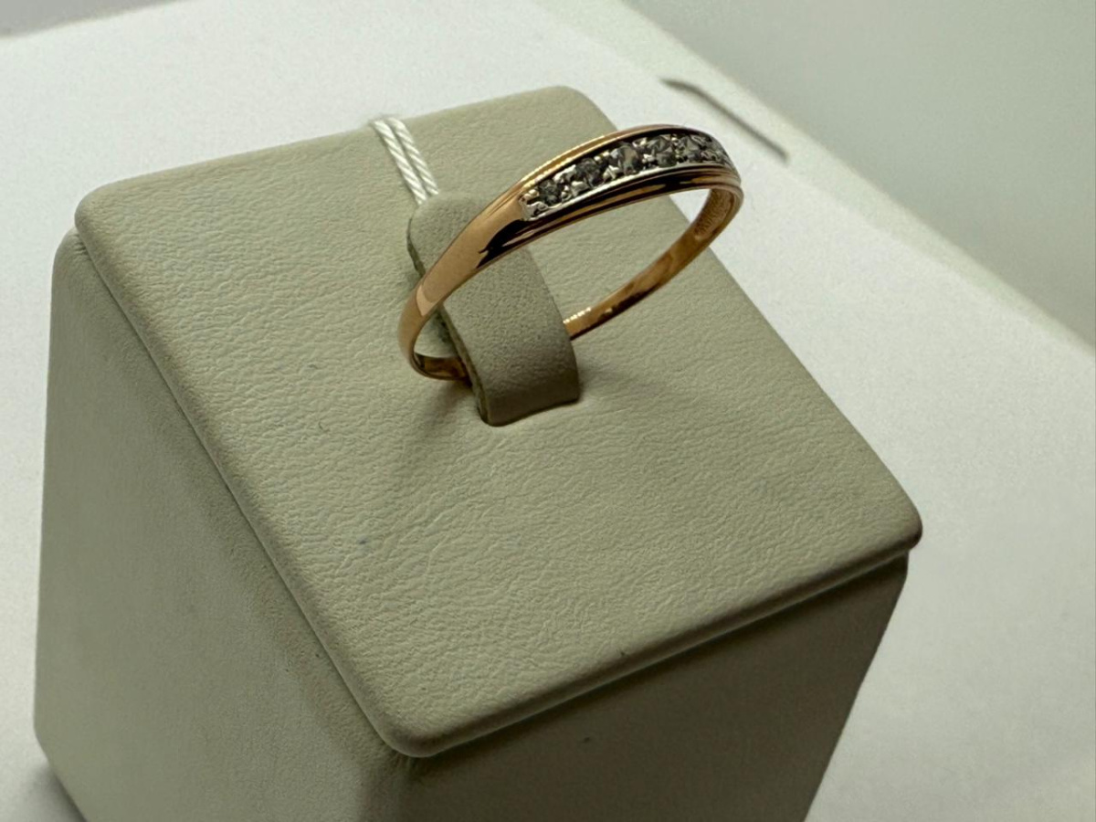 КОЛКМИ585 КОЛЬЦО С КАМНЯМИ (Au 585)