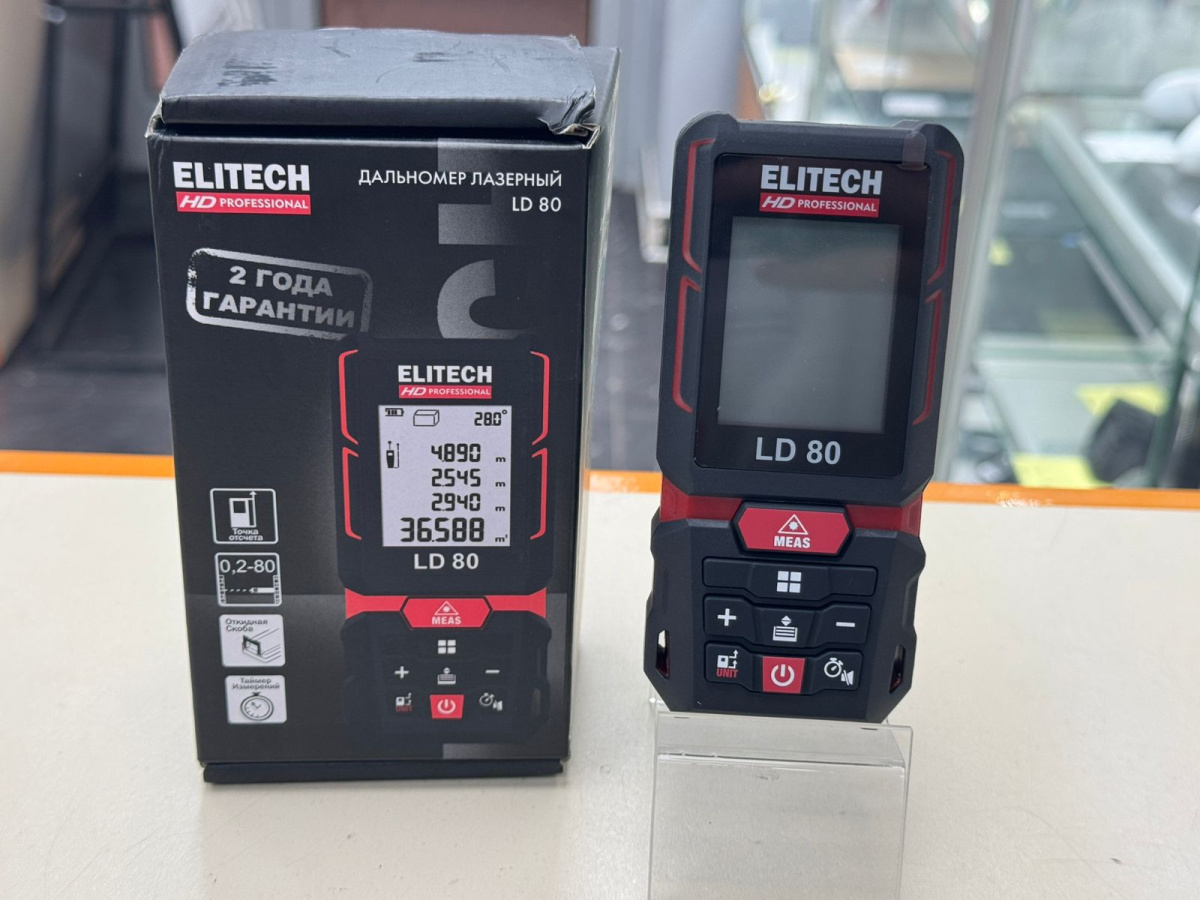 Дальномер ELITECH HD LD80