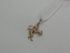 ПОДКМ585 ПОДВЕСКА С КАМНЕМ (Au 585)