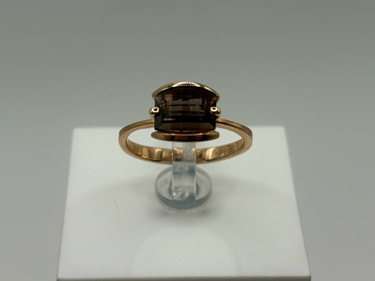 КОЛКМ585 КОЛЬЦО С КАМНЕМ (Au 585)