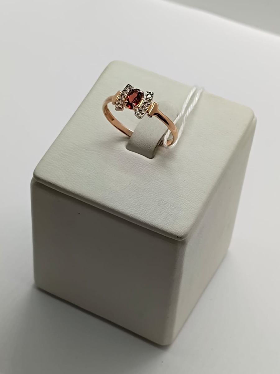 КОЛКМИ585 КОЛЬЦО С КАМНЯМИ (Au 585)