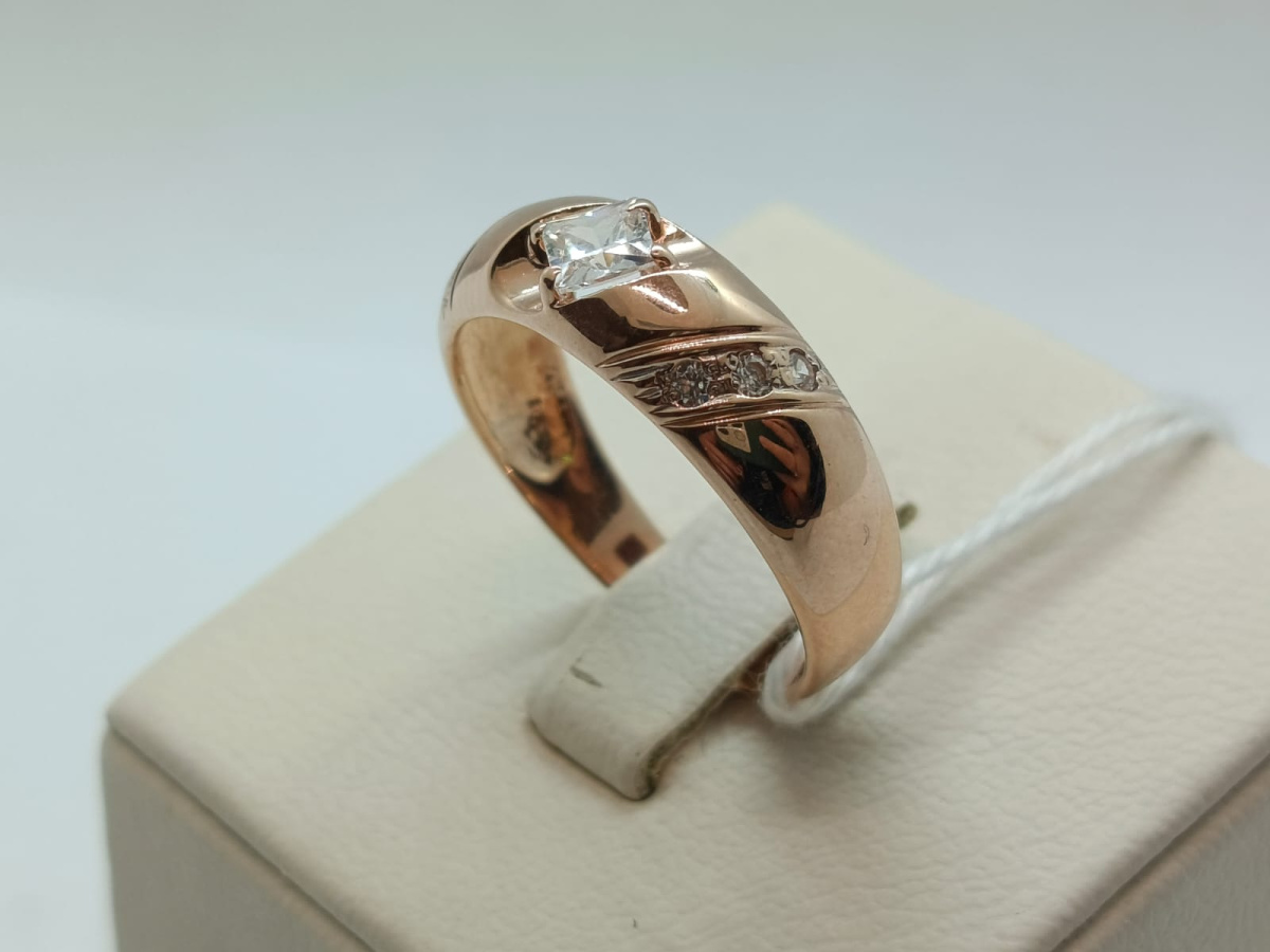 КОЛКМИ585 КОЛЬЦО С КАМНЯМИ (Au 585)
