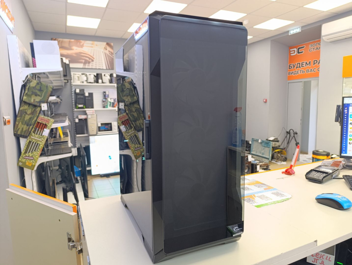 Системный блок Ginzzu; Xeon E5-2670 v2, Radeon RX 580, 16 Гб, 250 Гб, 500 Гб