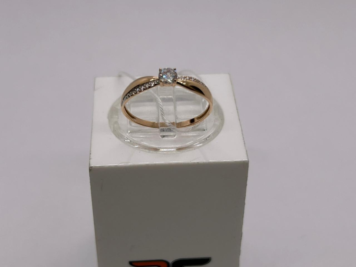 КОЛКМИ585 КОЛЬЦО С КАМНЯМИ (Au 585)