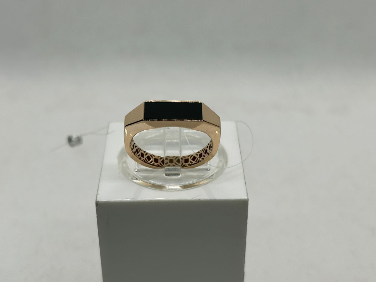 КОЛЬЦО ПЕЧАТКА с камнем (Au 585)