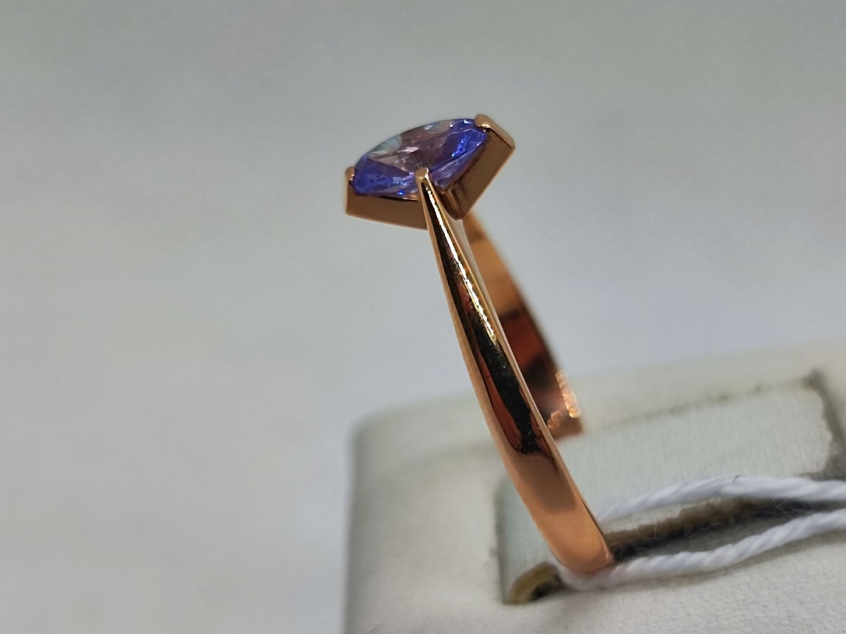 КОЛЬЦО С КАМНЕМ (Au 585)