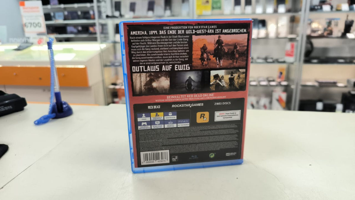 Игра Playstation 4 Red Dead Redemtion 2